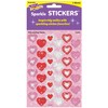 TREND enterprises, Inc. Shimmering Hearts Sparkle Stickers, 72 ct