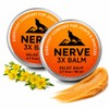 Nerve 3x Balm for Neuropathy, Natural Herbal Joint Care Warming
