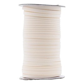 Mandala Crafts Double Fold Bias Tape for Sewing - 55 Yds Cream Bias Tape Double Fold 1/4 Inch Hem Quilt Binding Cream Seam Binding Tape - Fabric Piping Bias Binding Tape