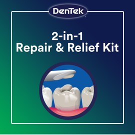 DenTek Temparin Max Lost Filling and Loose Cap Repair Kit, 5+ Repairs, Pack of 24 - Packaging May Vary
