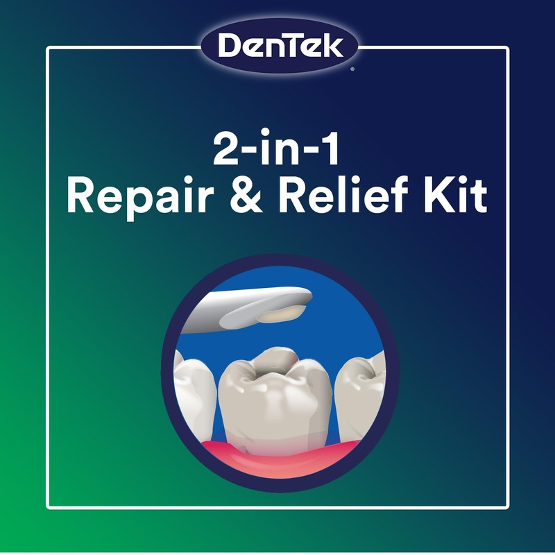 DenTek Temparin Max Lost Filling and Loose Cap Repair Kit,