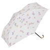 [2024] Wpc. Rain Umbrella, Folding Umbrella, Butterfly, Mini Off, Rain or Shine, Ribs, 17.7 oz (50 cm), 6.0 oz (170 g), Lightweight, Women's, Butterfly, Feminine, Elegant, Stylish, Cute, Women's,