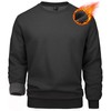 MAGCOMSEN Black Sweatshirt Sudaderas De Hombre Black Sweatshirts For Men