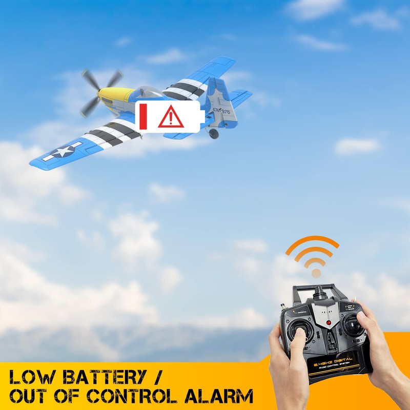 VOLANTEXRC RC Plane 2.4Ghz 4CH RC Airplane Ready to Fly