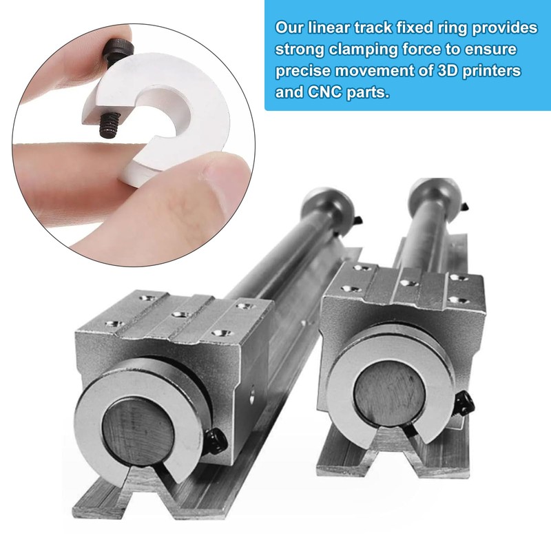 SBR12 Linear Rails Stop Lock Ring, SBR12 Linear Rail Stopper,