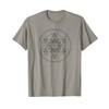 Metatrons Cube Sacred Geometry Yoga Spiritual Symbol 4D T-Shirt