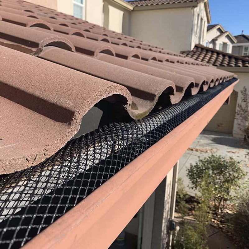 Gutter Guard, Gutter Guard, Leaf Protection Mat for Blocking Garbage,