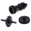 Carbon Steel Gearbox Gears Bearings Set for Axial SCX30 Ford