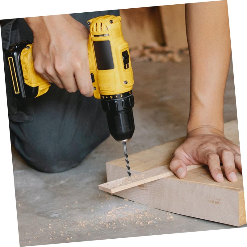 GLEAVI Square Hole Drill Bit Carbon Steel Mortising Attachment for