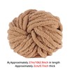 Yarn Chenille,Soft Velvet Yarn - Thick Yarn for Knitting, Chunky