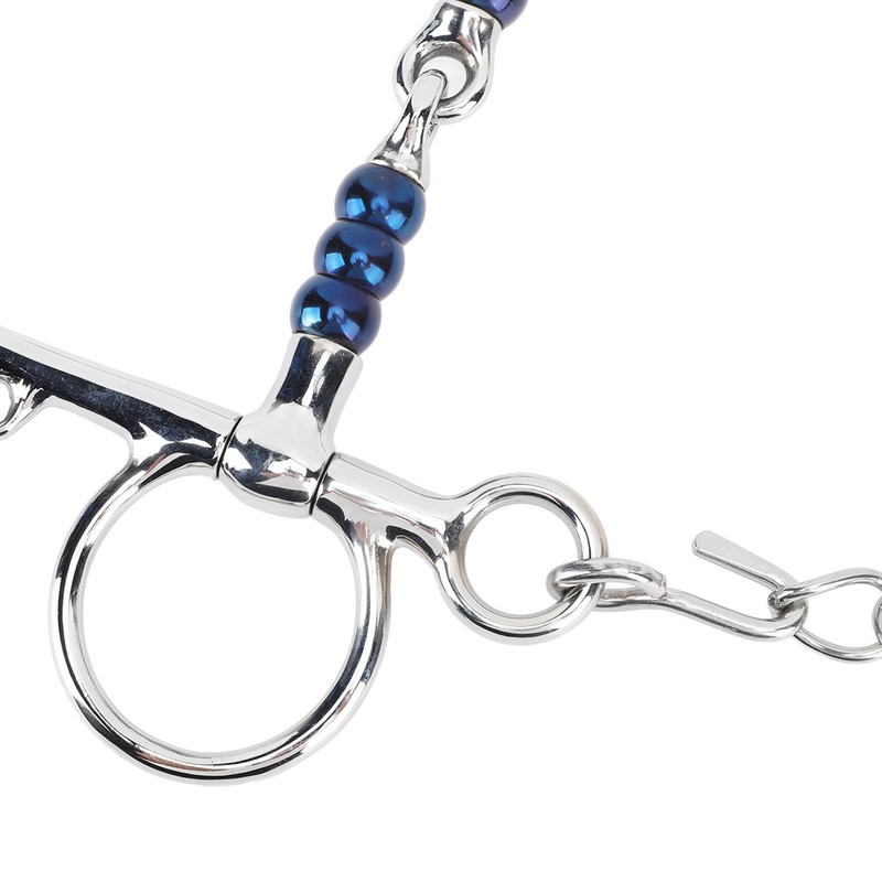 Horse Mouth Bit 125mm Stainless Steel Horse Snaffle Bit for