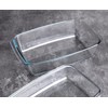 Rectangular Tempered Glass Casserole Dish, Tempered Glass Baking Dish with