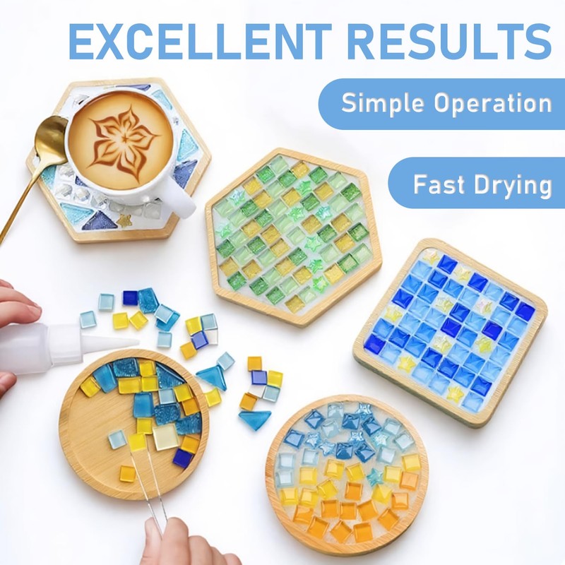 CAMUTKRY Mosaic Crystal Grout, Mosaics Tile Tools, Mosaic Tile Accessories