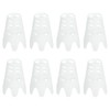 PATIKIL Golf Simulator Tees, 8 Pack Plastic Golf Tees Mat
