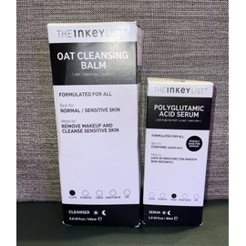 The INKEY List Bundle - The Inkey List Polyglutamic Acid Serum & Oat Cleansing Balm