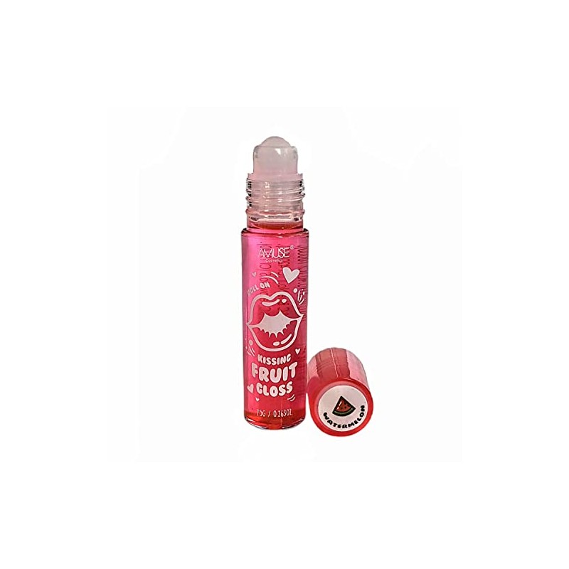 Amuse Cosmetics Roll On Rollerball Kissing Fruit Lip Gloss Strawberry