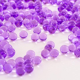 ORIKASO 140,000 Purple Beads for Vases, Vase Filler Beads for Making Pearls Candles Centerpiece, Floral Arrangement Decor, Wedding Centerpiece, Soilless Planting. Only for Adult Use