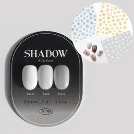 From the Nail Shadow 3 Piece Set White Syrup Gel / 프롬더네일 쉐도우 3종 세트 화이트 시럽젤