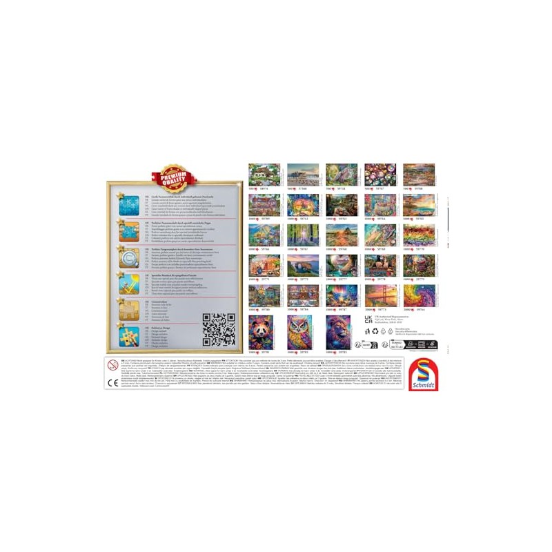 Schmidt Spiele 59718 Dream Journey with Unicorn 500 Pieces Puzzle