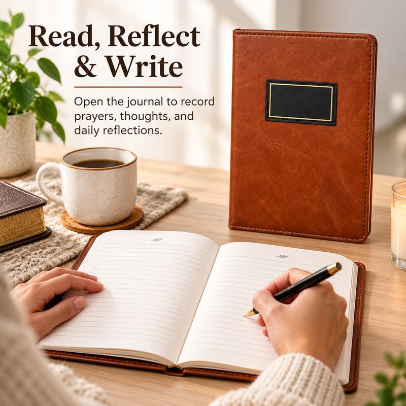 365-Day Prayer Journal for Daily Devotion – Compact 12 ×
