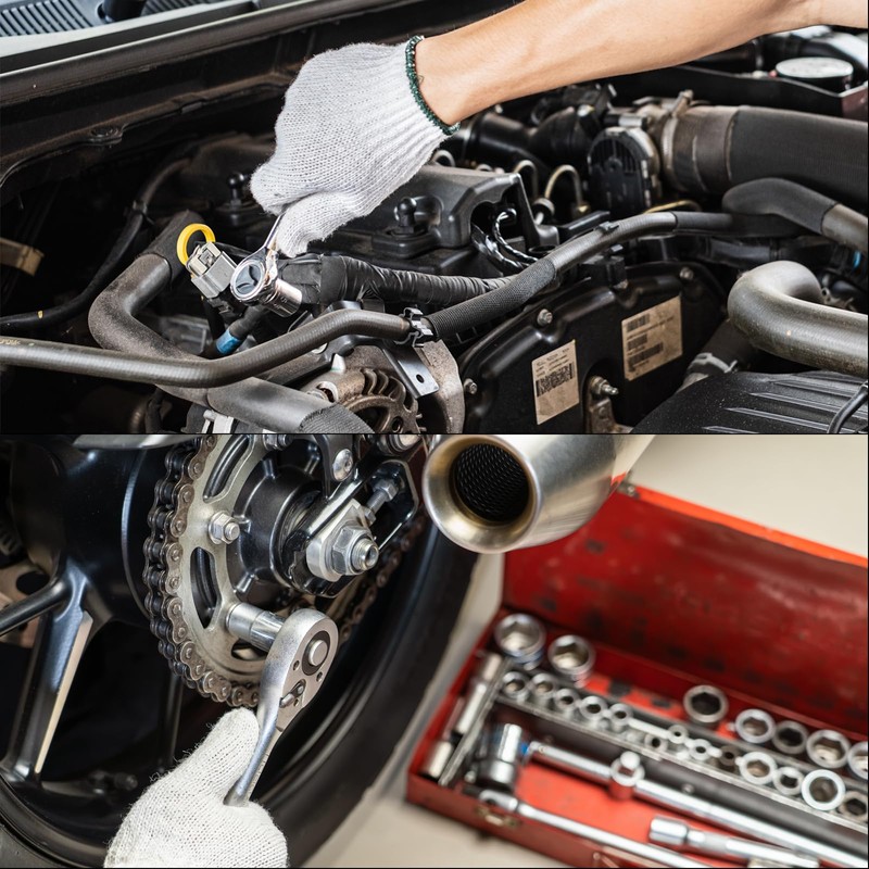 sourcing map Hex Nut Socket Wrench Screwdriver 6.35mm Hexagon Nut