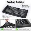 mxiixnai ABS Plastic Frame Automotive Cargo Nets Car Net Pocket