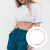 BOXOB 4pcs Crop Bands, Clothing Tuck Band Adjustable Clothes Tuck