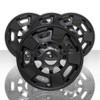 Brighter Design Set of 4 Gloss Black 5 Spoke 17"