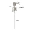 2 Pack Soap Dispenser Pump Replacement Stainless Steel Soap Dispenser