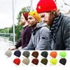 ANGELA & WILLIAM Men's Knit Cuffed Beanie (Charcoal)