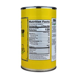 Steen's 100% Pure Cane Syrup 46oz Can- Louisiana's Trusted Brand for Over 100 Years - No Preservatives - Pure & Natural - Open Kettle (1 Pack)