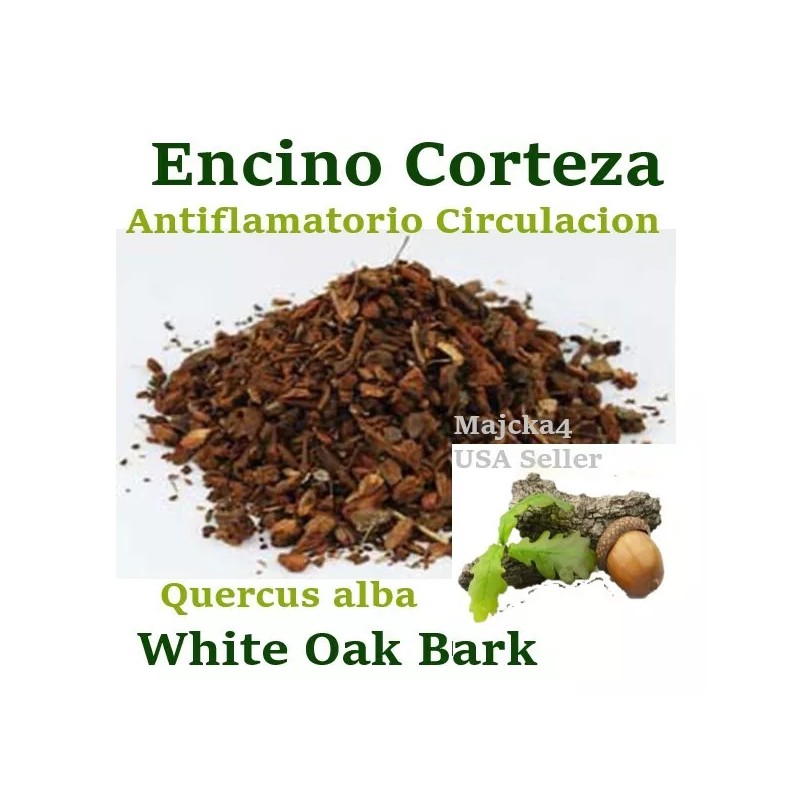 majcka4 Encino Corteza ½ oz Hierbas te White Oak Bark