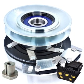 HD Switch HiTorque 150ftlb (OEM 125) BIGBearing Billet Pulley Clutch AM141536 & 20AMP PTO Switch AM135131 for John Deere X300 X300R X304 X305R X310 X320 X324 X340 X360 X500 X520 X530 X534 X540 X590