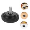 Operitacx 4pcs Adjustable Rubber Furniture Levelers with Skid Treadmill Foot