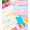 Sticky Notes Set 410 Pack, Divider Sticky Notes Tabs,Planner Sticky