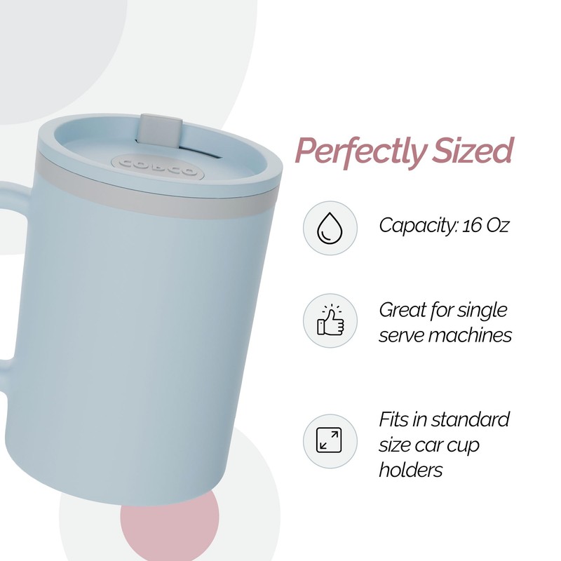 Copco Iconic - Taza de computadora aislada de doble pared