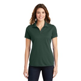 SPORT-TEK Women's PosiCharge RacerMesh Polo Dark Forest Green