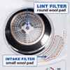 20PCS Universal Cloth Dryer Exhaust,Dryer Lint Filter Replacement Compatible Filter