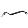 Tusk Folding Shift Lever Black/Silver Tip Compatible with Kawasaki KLR650