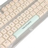 Keyboard Keycaps Orange Blue Beige 128 Keys PBT Theme XDA
