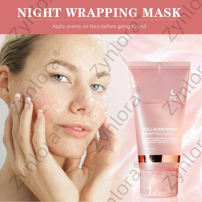 Gel Mascarillas Faciales Colágeno Nocturna