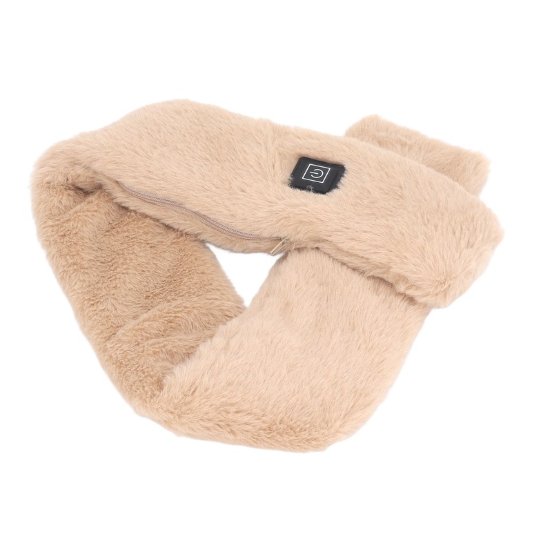 Heated Scarf Relieve Neck Pressure Keep Warm USB Rechargeable Soft