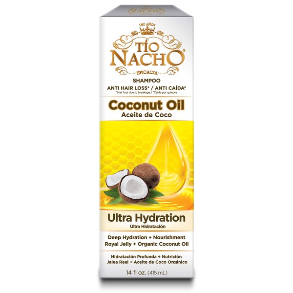 Tio Nacho Ultra Hydration Oil Shampoo, Coconut 14 Fl Oz