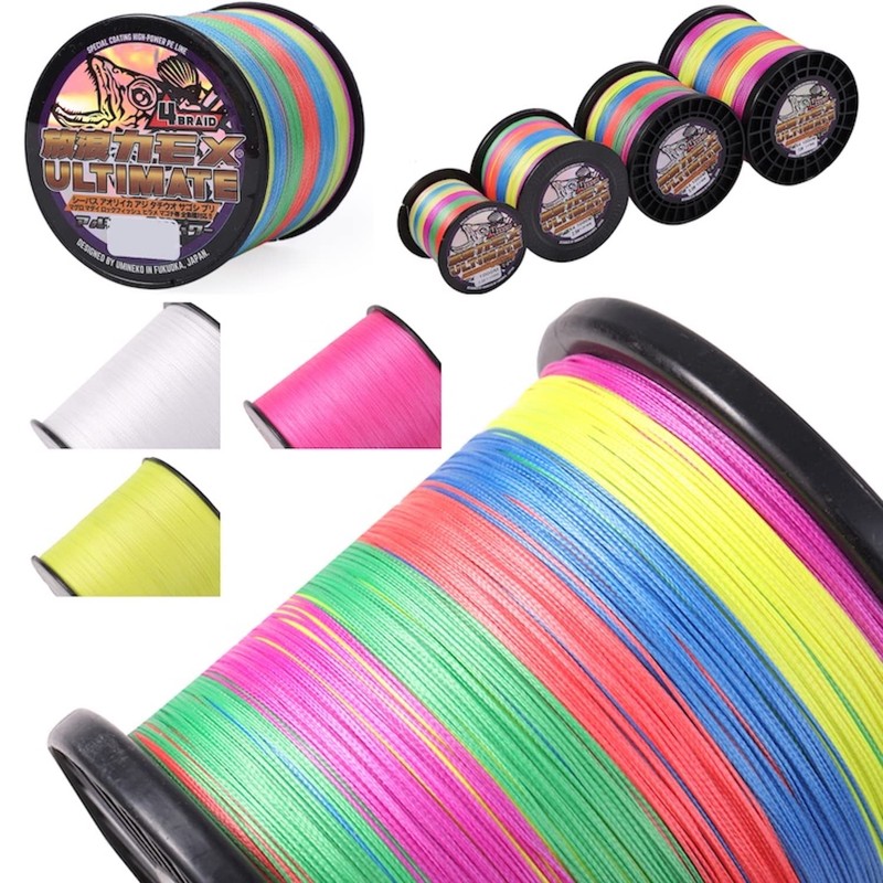 Wandering Seagull PE Line Fishing Line #3 300M 5 Colors