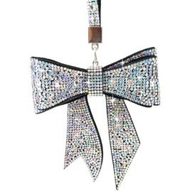 Jacqueline Kent JKKC125.AB Crystal Bow Purse Charm Accessory Southern Lights AB 4 Inches x 4 Inches