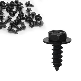 Icyhaws 30 Pieces Fender Liner Screws Bolts Bumper Cover Splash Shield Mud Guard Clips Compatible with Toyota Lexus Camry RAV4 Highlander Prius Avalon ES300h GS350 Tacoma Tundra 90159-60498