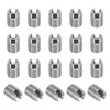 PATIKIL Self-Tapping Threaded Inserts, 20 Pcs M4 x M6.5 x