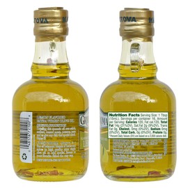 Mantova Grand’Aroma Lemon Flavored Extra Virgin Olive Oil, made in Italy, cold-pressed, 100% natural, heart-healthy cooking oil perfect for salad dressing, pasta, garlic bread, meats, or pan frying, 8.5 oz (Pack of 2).