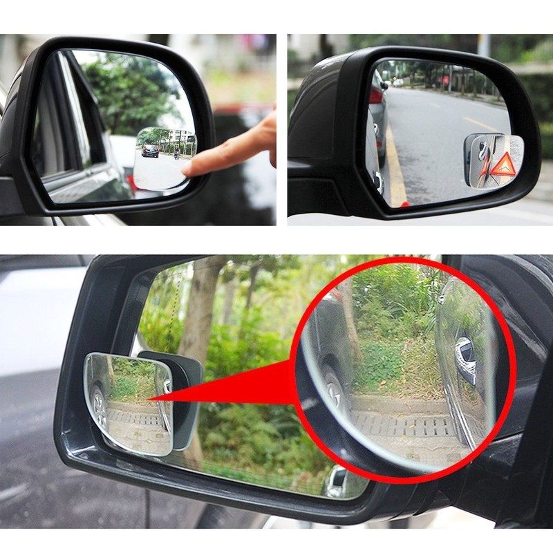 x xotic tech Blind Spot Mirror, 2'' Black Fan HD