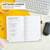 Clever Fox Password Book – Alphabetized Internet Address & Password